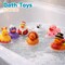 4E Novelty- Holiday Rubber Ducks 42 Pack - Squishy toys, rubber ducks jeep ducking, bath fun & gifts for all ages.